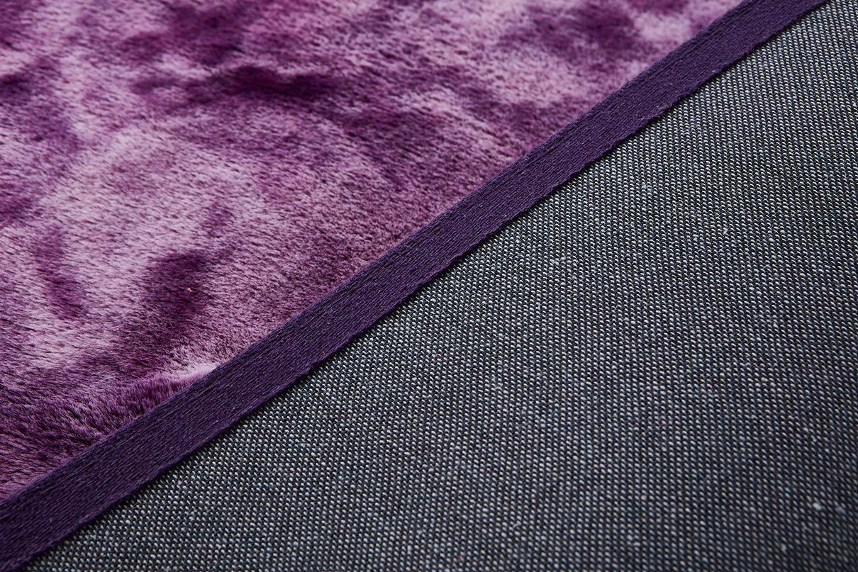 lily luxury chinchilla faux fur rectangular area rug