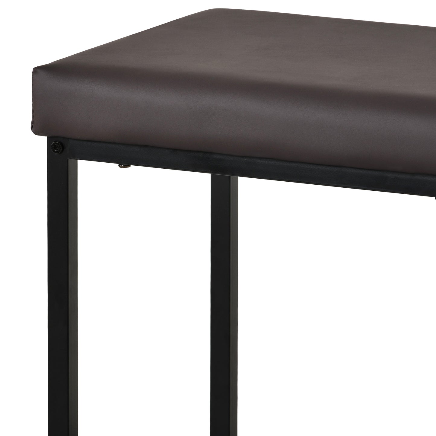 topmax 4 pieces counter height extra long dining table set