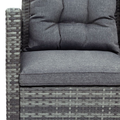 5-piece Outdoor UV-Resistant Patio Sofa Set with Storage Bench