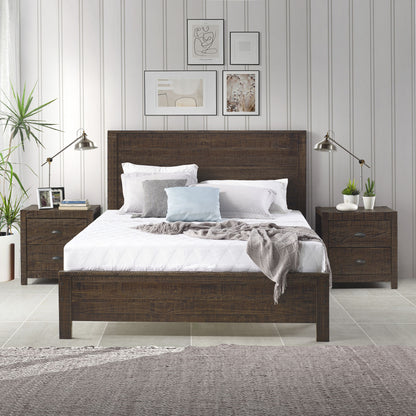 Albany 3 Piece Twin Bed Set, Espresso