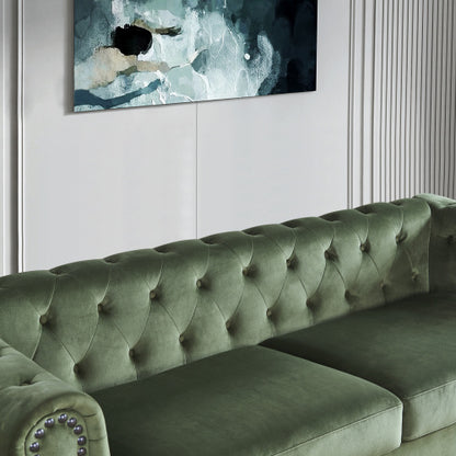 Classic Tufted Chesterfield Sofa