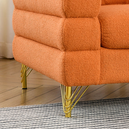 Sammie L-Shaped Sectional, Orange