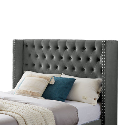 Toni Queen bed with two nightstands, + metal legs with Electroplate #2