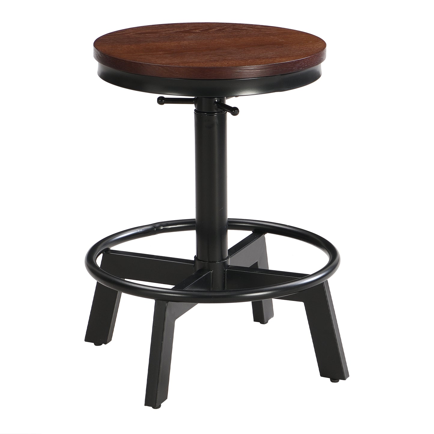 5-piece dining table set, 59" wooden
