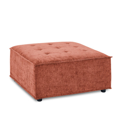 Chenille L-Shape Modular Sectional Sofa
