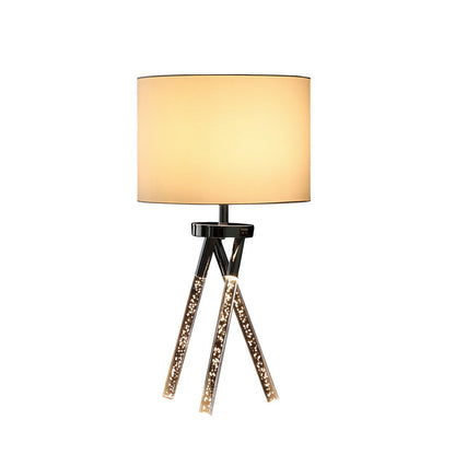 26.25" In Mid Century Birgit Led Acrylic Tapered Legs
