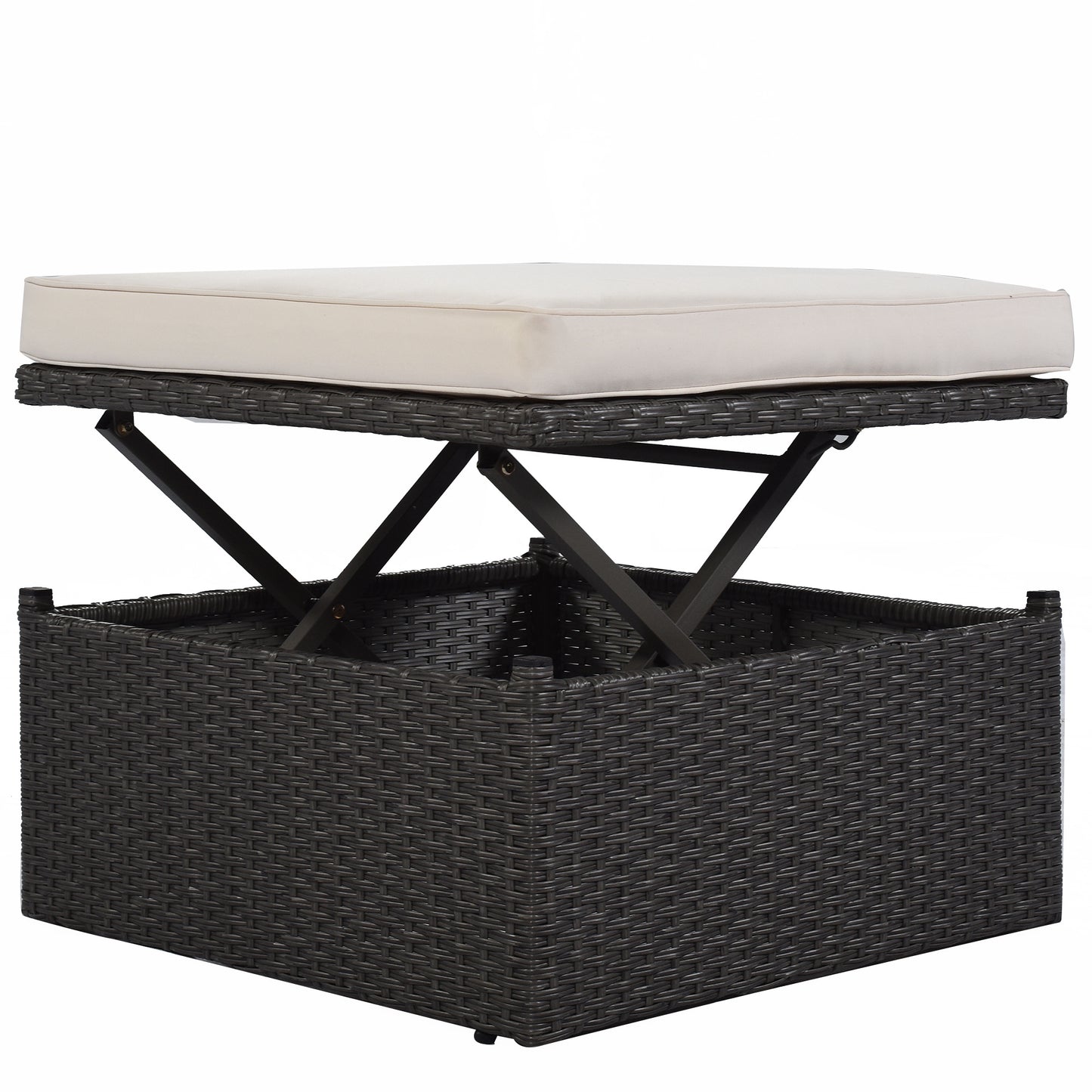 betty rectangle daybed with retractable canopy