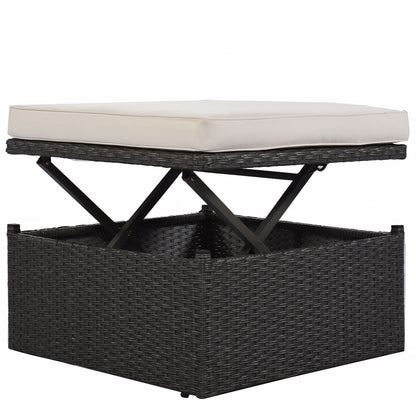 Betty Rectangle Daybed with Retractable Canopy