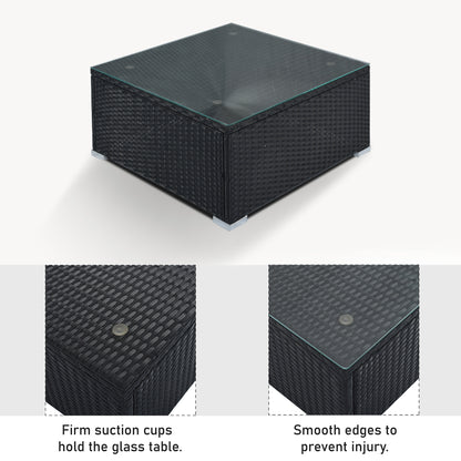 8-Pieces Outdoor Patio Furniture Sets