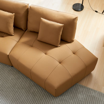 Modern Modular Tufted Sectional