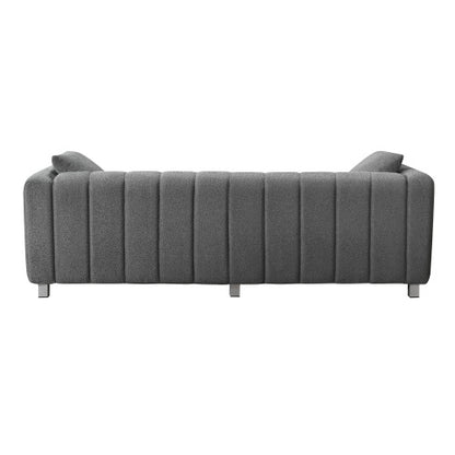Teddy Velvet Sofa with 2 Pillows