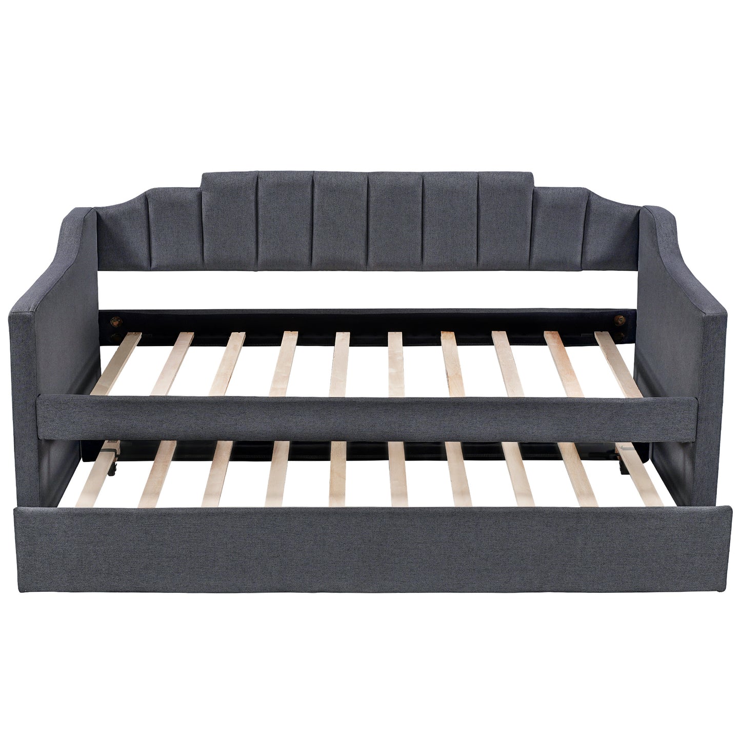 upholstered twin daybed with trundle