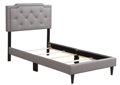 Deb Twin Bed- All in One Box , WHITE