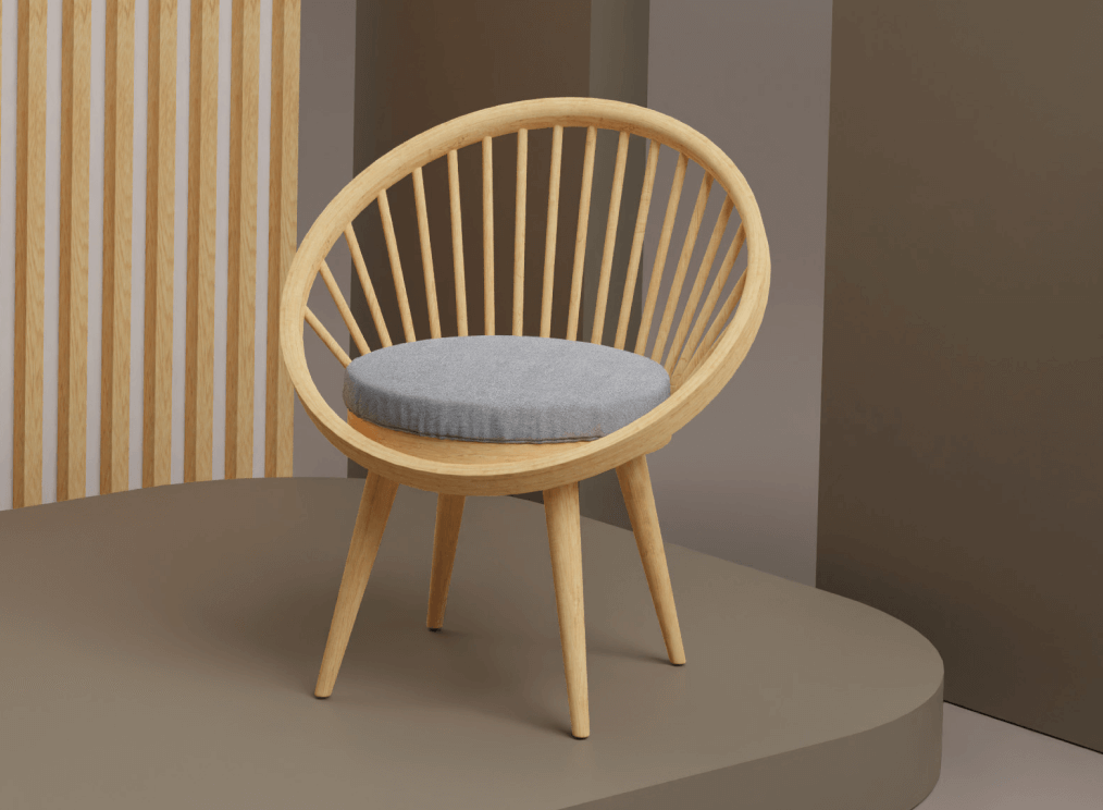 circle lounge chairs