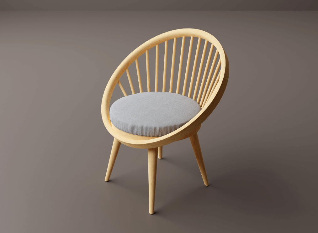 circle lounge chairs