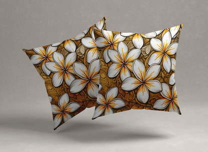 Floral Design Cushion