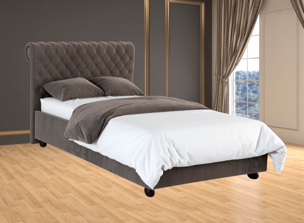 lucille scroll bed
