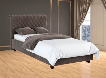 Lucille Scroll Bed