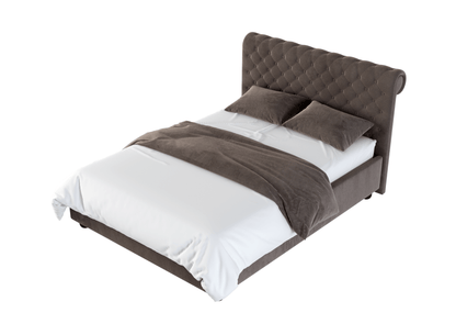 Lucille Scroll Bed