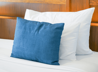 Blue ZigZag Cushion