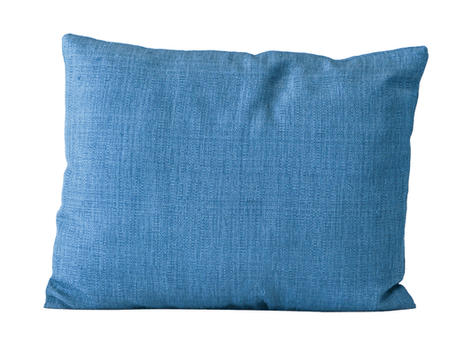 Blue ZigZag Cushion