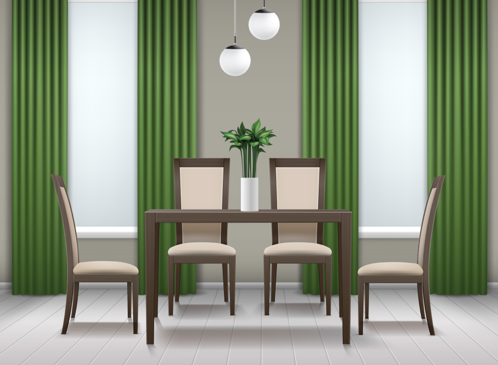 varansi wooden dining table