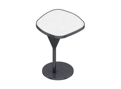 Kamnik White Marble Round Coffee Table