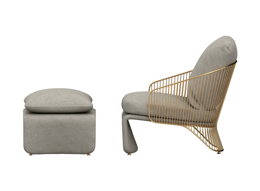 minotti colette armchair
