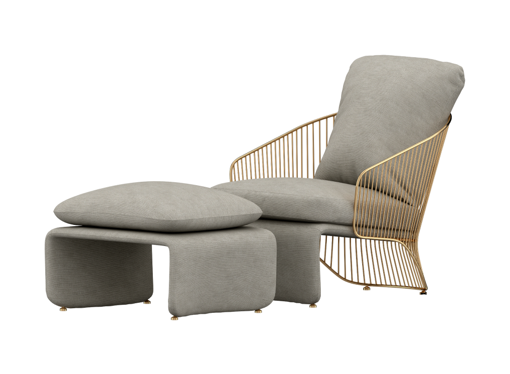 minotti colette armchair