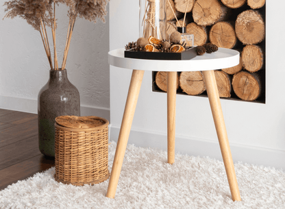 Storage Wooden Side Table