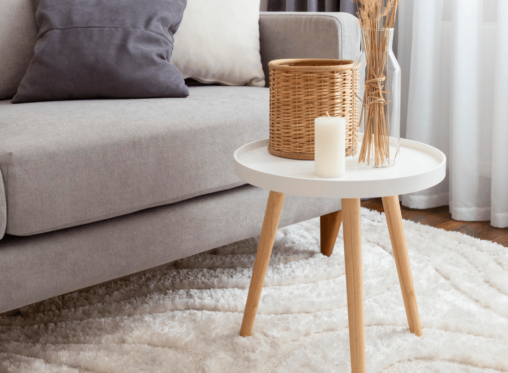 storage wooden side table
