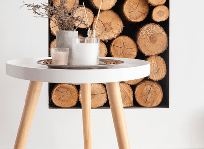 Storage Wooden Side Table