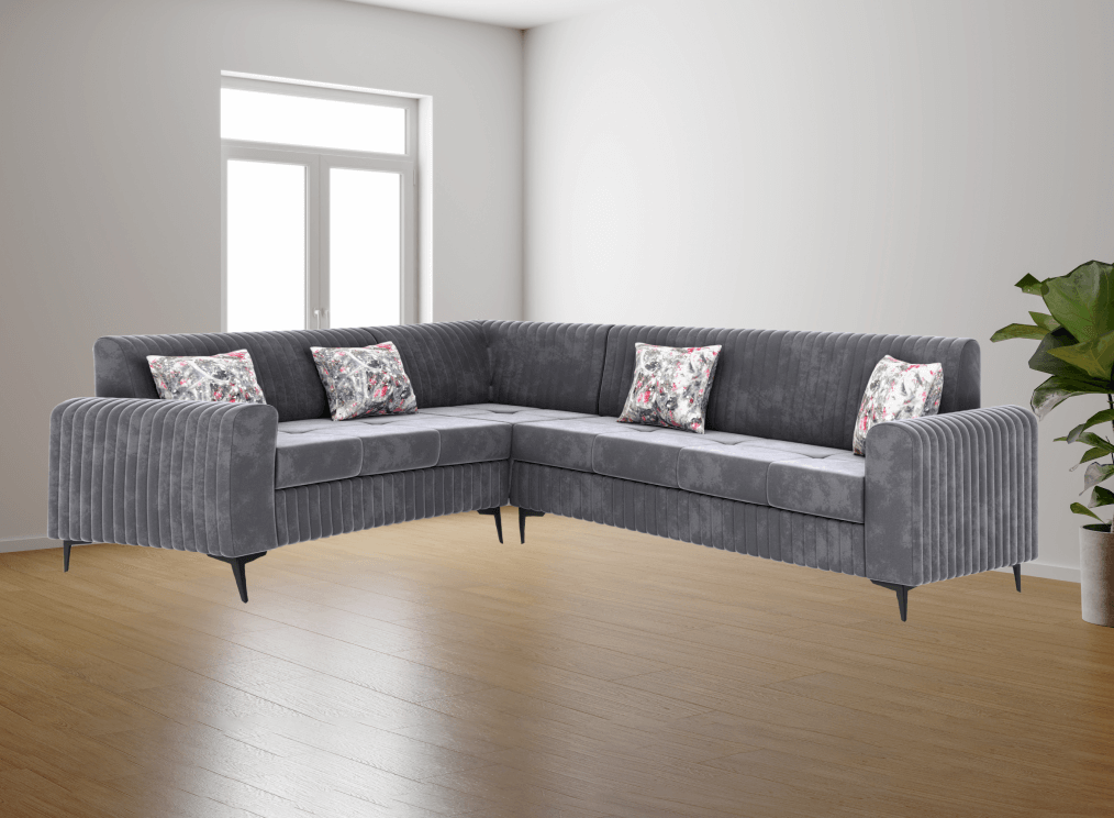 west corner sofa set